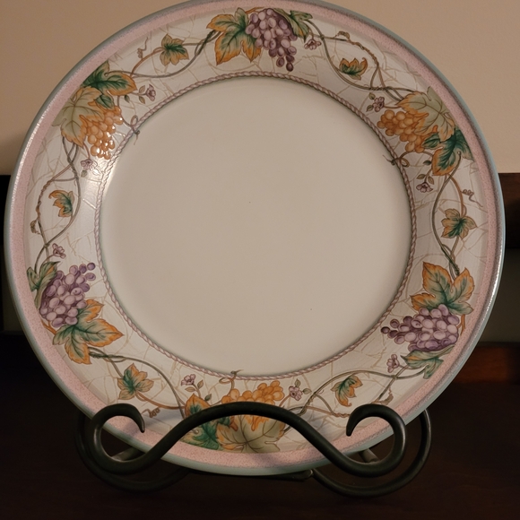 Noritake Other - Noritake Napa Vines  Plate with Purple and Orange Accents